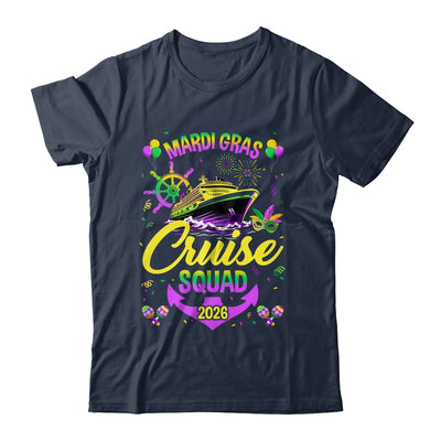Mardi Gras Cruise Squad 2026 Family Matching Group Vacation Shirt & Tank Top | siriusteestore