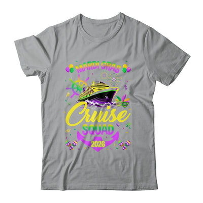 Mardi Gras Cruise Squad 2026 Family Matching Group Vacation Shirt & Tank Top | siriusteestore
