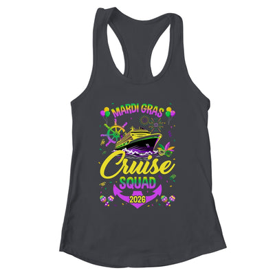 Mardi Gras Cruise Squad 2026 Family Matching Group Vacation Shirt & Tank Top | siriusteestore