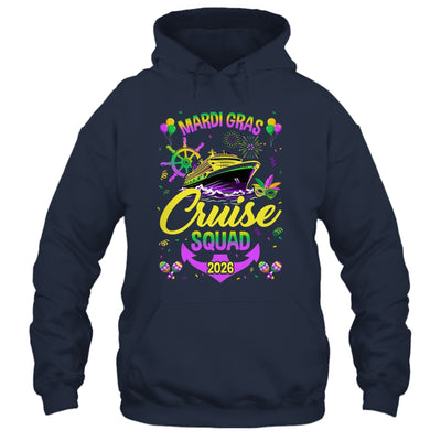 Mardi Gras Cruise Squad 2026 Family Matching Group Vacation Shirt & Tank Top | siriusteestore