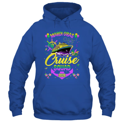 Mardi Gras Cruise Squad 2026 Family Matching Group Vacation Shirt & Tank Top | siriusteestore