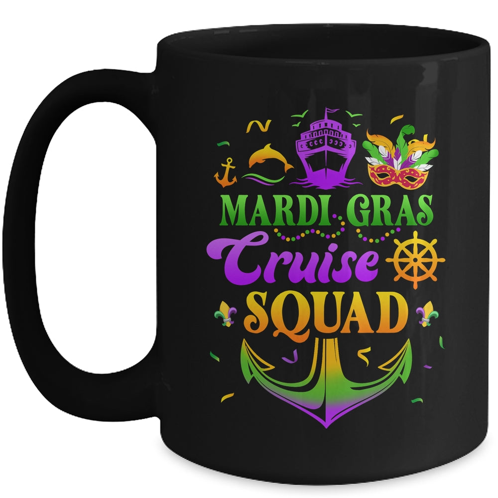 Mardi Gras Cruise Squad Matching Group Family Vacation 2024 Mug | siriusteestore