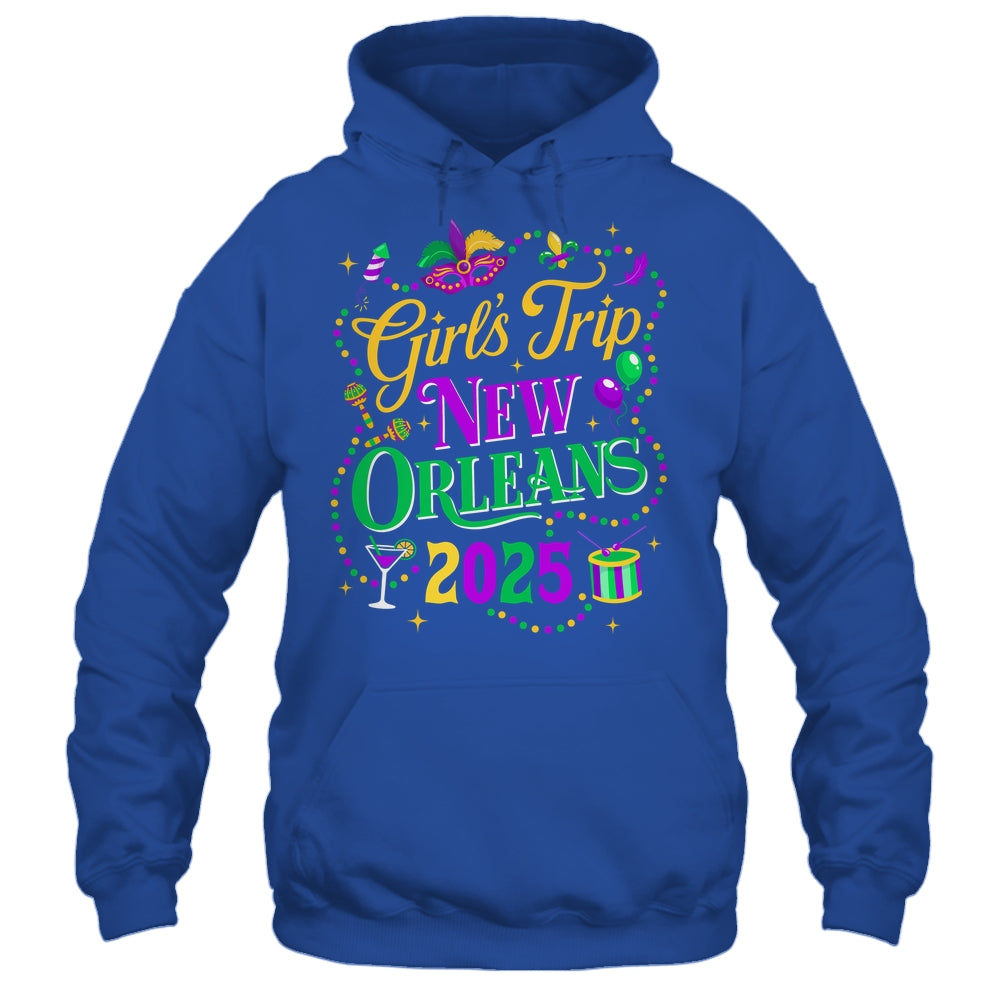 Mardi Gras Girls Trip 2025 Design New Orleans Matching Group Shirt & Tank Top | siriusteestore