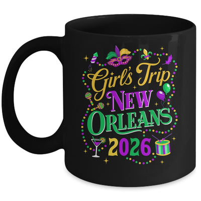 Mardi Gras Girls Trip 2026 Design New Orleans Matching Group Mug | siriusteestore