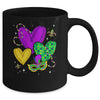 Mardi Gras Hearts Cute Outfit Party Carnival For Women Girls Mug | siriusteestore