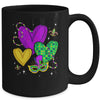 Mardi Gras Hearts Cute Outfit Party Carnival For Women Girls Mug | siriusteestore