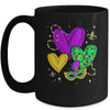 Mardi Gras Hearts Cute Outfit Party Carnival For Women Girls Mug | siriusteestore