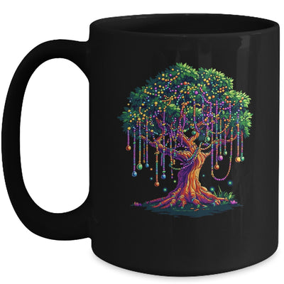 Mardi Gras Tree Beads Costume 2025 Carnival Men Women Kids Mug | siriusteestore