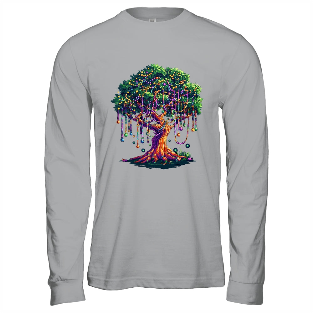 Mardi Gras Tree Beads Costume 2025 Carnival Men Women Kids Shirt & Hoodie | siriusteestore