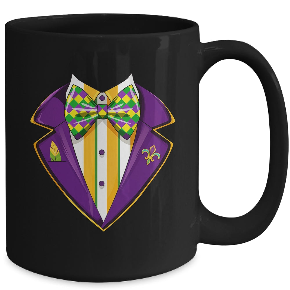 Mardi Gras Tuxedo Costume Funny Mardi Gras Carnival 2024 Mug | siriusteestore