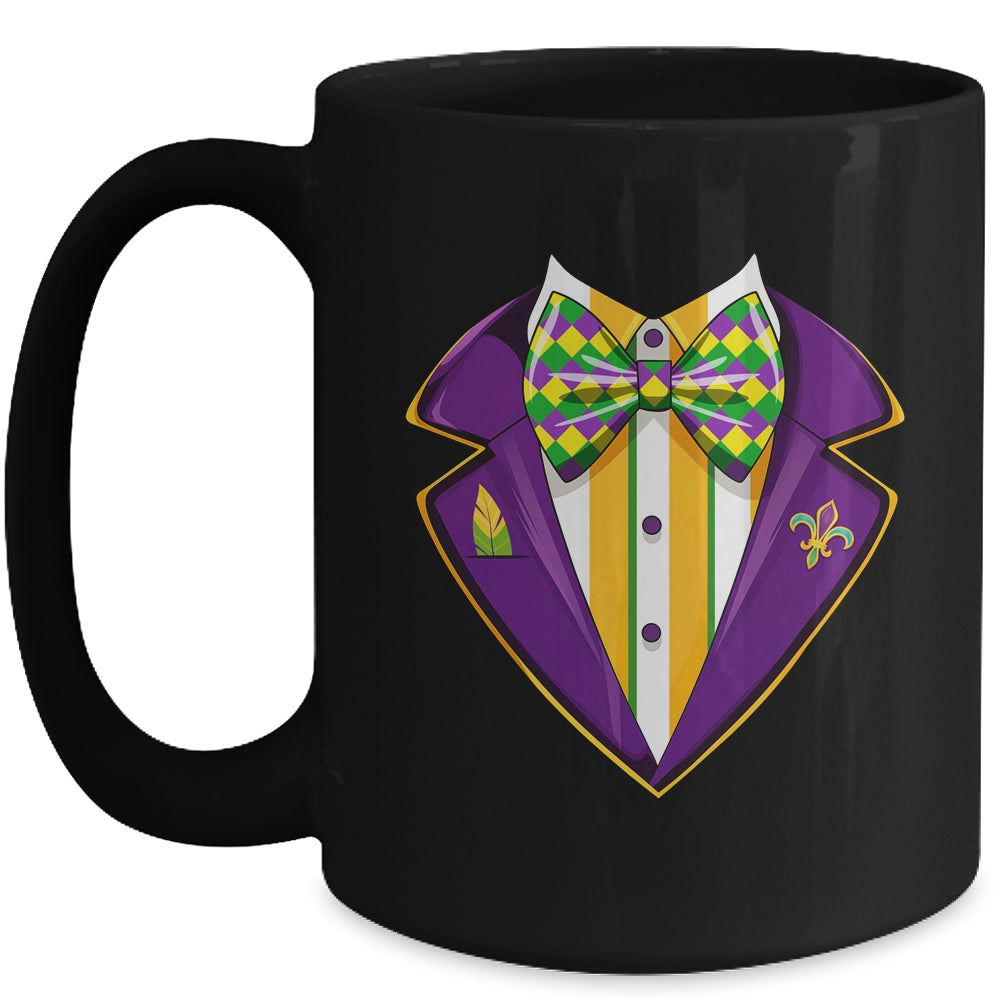 Mardi Gras Tuxedo Costume Funny Mardi Gras Carnival 2024 Mug | siriusteestore
