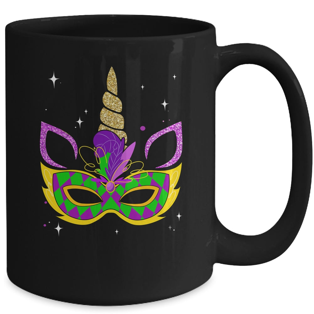 Mardi Gras Unicorn Party Costume Outfit Women Girl Kids Mug | siriusteestore