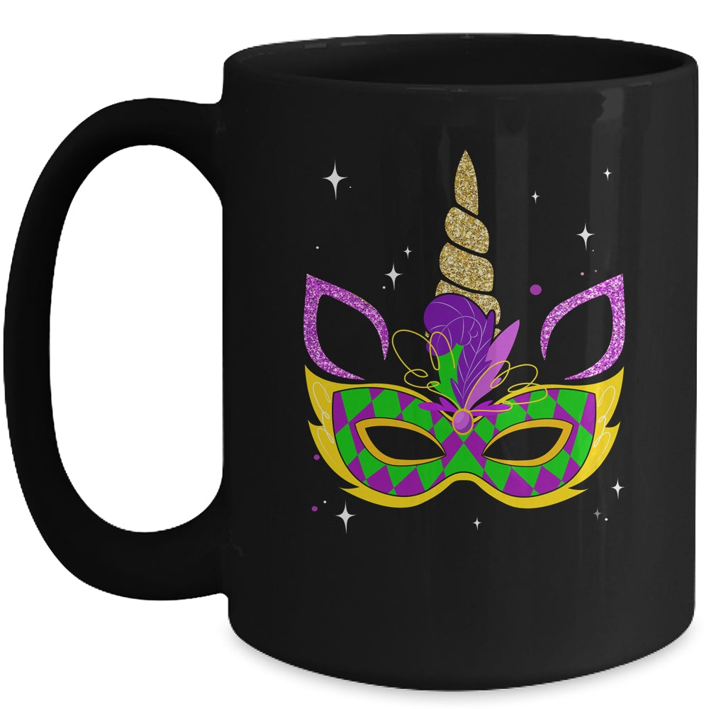 Mardi Gras Unicorn Party Costume Outfit Women Girl Kids Mug | siriusteestore
