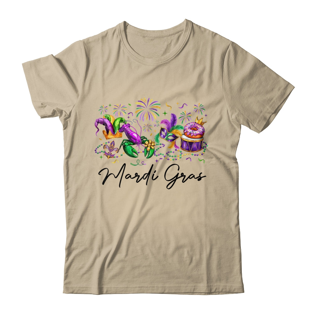 Mardi Gras Vibes Mardi Beads Louisiana Festival King Cake Shirt & Hoodie | siriusteestore