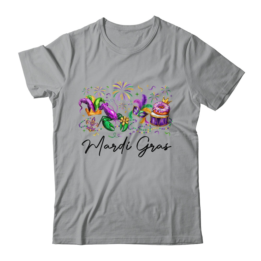 Mardi Gras Vibes Mardi Beads Louisiana Festival King Cake Shirt & Hoodie | siriusteestore