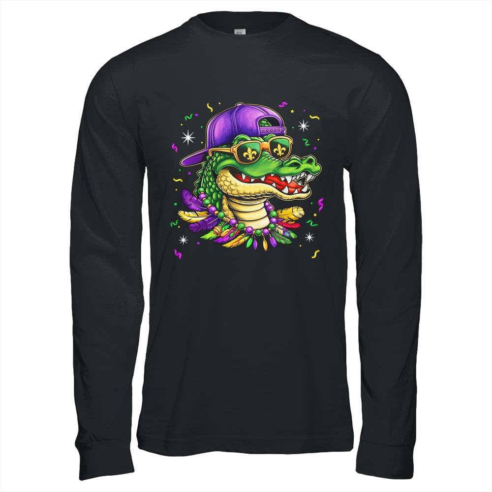 Mardigator Alligator Bruh Mardi Gras Costume Men Boys Shirt & Hoodie | siriusteestore