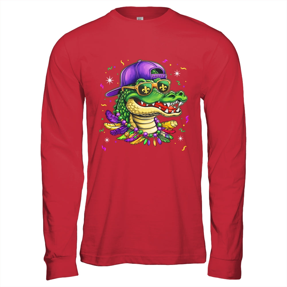 Mardigator Alligator Bruh Mardi Gras Costume Men Boys Shirt & Hoodie | siriusteestore
