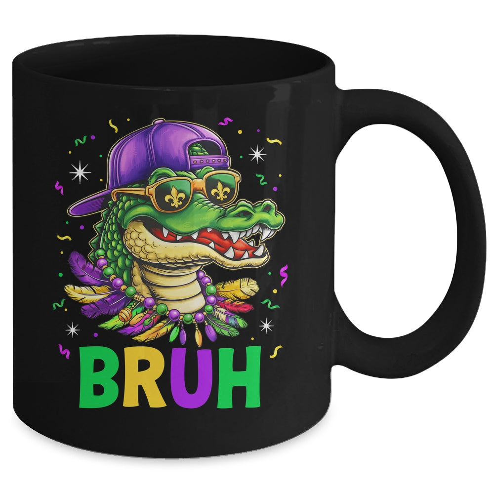 Mardigator Alligator Carnival Costume Kids Boys Mardi Gras Mug | siriusteestore