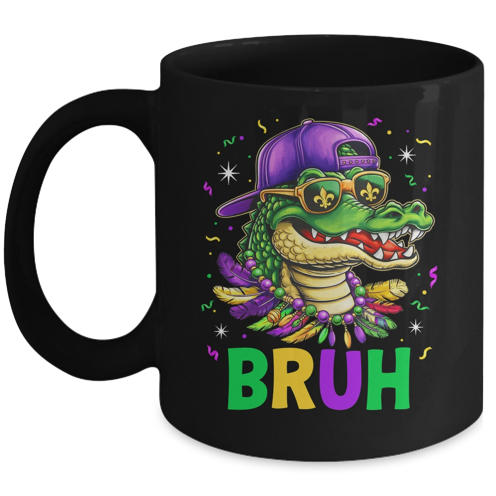 Mardigator Alligator Carnival Costume Kids Boys Mardi Gras Mug | siriusteestore