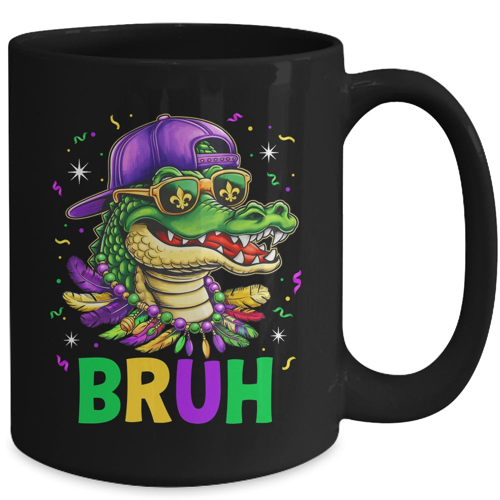 Mardigator Alligator Carnival Costume Kids Boys Mardi Gras Mug | siriusteestore