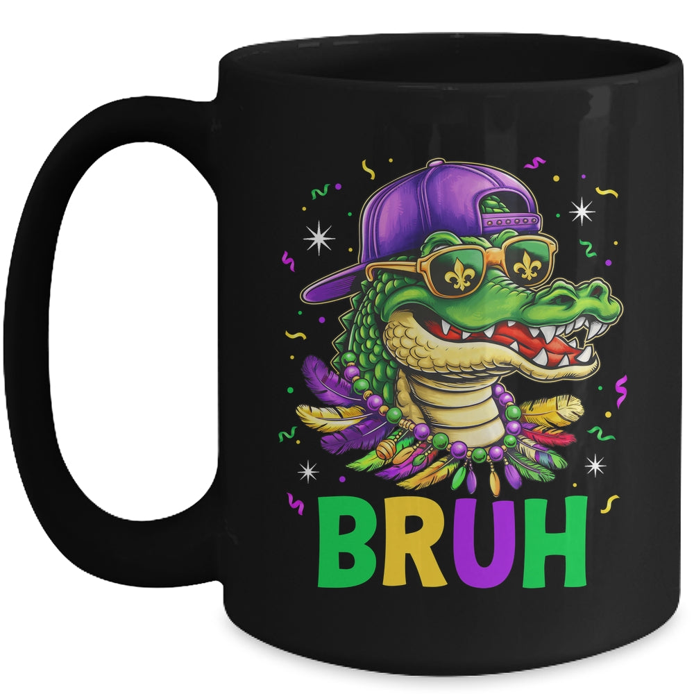 Mardigator Alligator Carnival Costume Kids Boys Mardi Gras Mug | siriusteestore