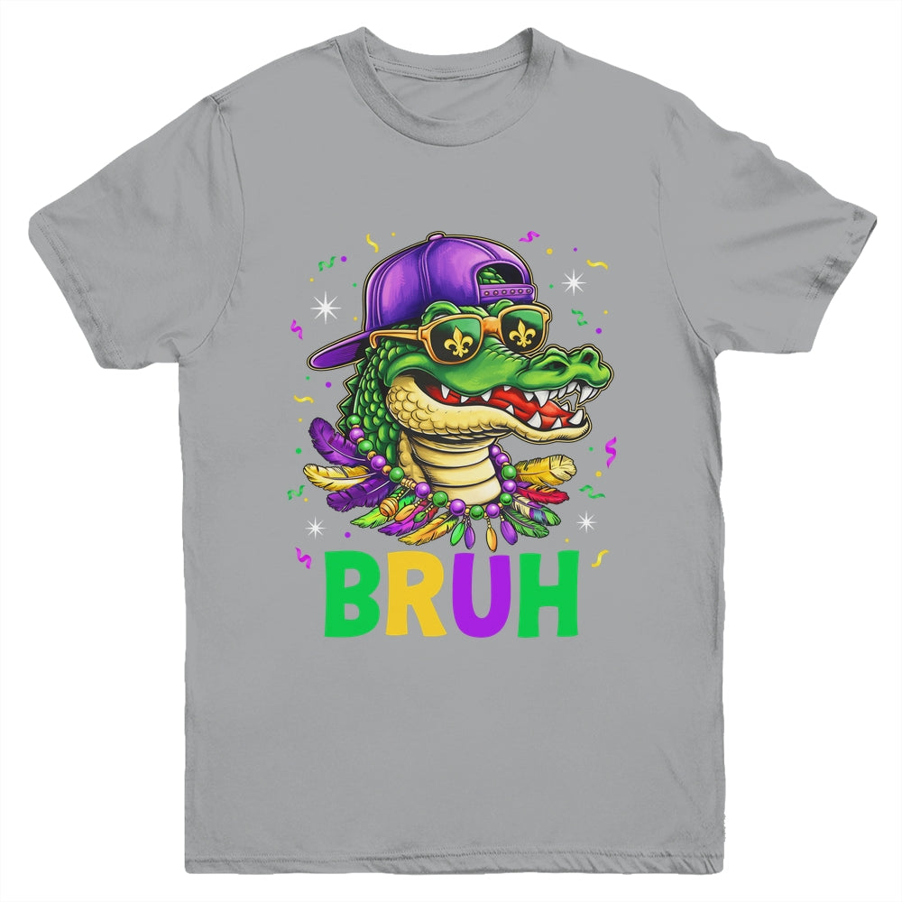 Mardigator Alligator Carnival Costume Kids Boys Mardi Gras Youth Shirt | siriusteestore