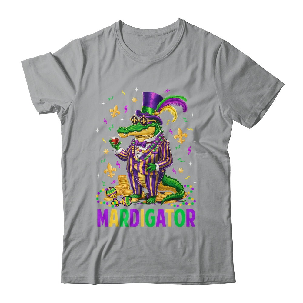 Mardigator Mardi Gras Alligator Costume Men Women Mardi Gras Shirt & Hoodie | siriusteestore