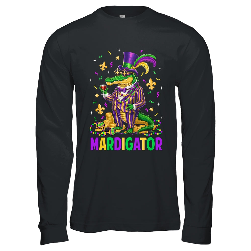Mardigator Mardi Gras Alligator Costume Men Women Mardi Gras Shirt & Hoodie | siriusteestore