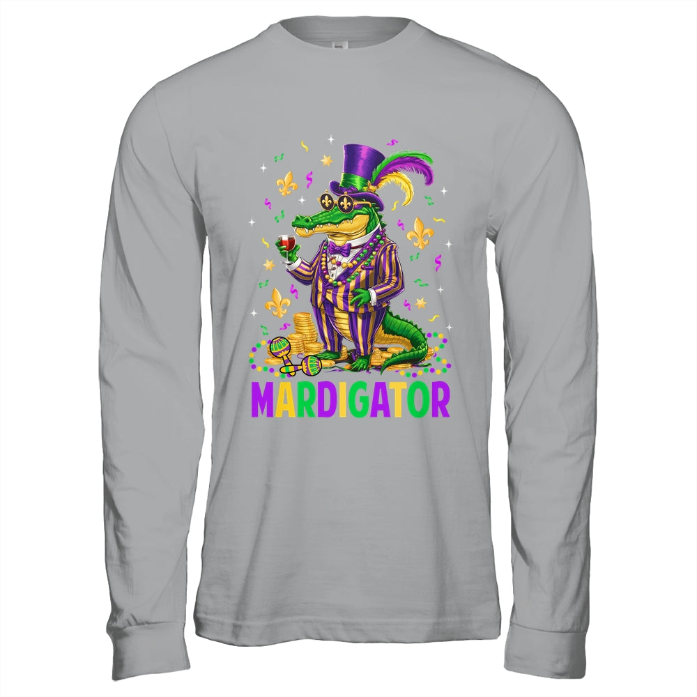 Mardigator Mardi Gras Alligator Costume Men Women Mardi Gras Shirt & Hoodie | siriusteestore