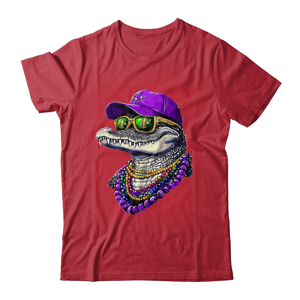 Mardigator Mardi Gras Alligator Costume Men Women Party 2025 Shirt & Hoodie | siriusteestore