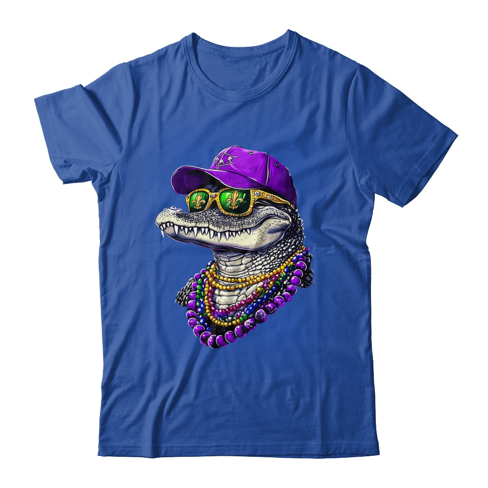 Mardigator Mardi Gras Alligator Costume Men Women Party 2025 Shirt & Hoodie | siriusteestore