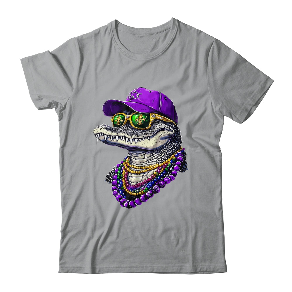 Mardigator Mardi Gras Alligator Costume Men Women Party 2025 Shirt & Hoodie | siriusteestore