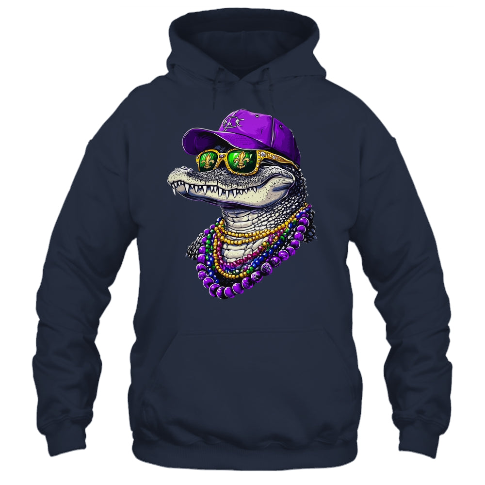 Mardigator Mardi Gras Alligator Costume Men Women Party 2025 Shirt & Hoodie | siriusteestore