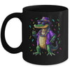 Mardigator Mardi Gras Alligator Men Women Mardi Gras Men Mug | siriusteestore