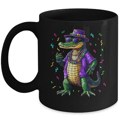 Mardigator Mardi Gras Alligator Men Women Mardi Gras Men Mug | siriusteestore