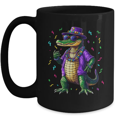 Mardigator Mardi Gras Alligator Men Women Mardi Gras Men Mug | siriusteestore