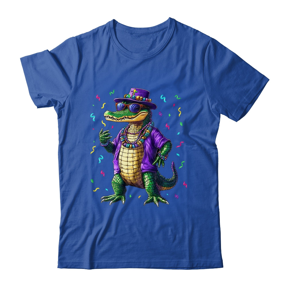 Mardigator Mardi Gras Alligator Men Women Mardi Gras Men Shirt & Hoodie | siriusteestore