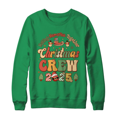 Marking Together Matching Family Christmas Crew 2025 Groovy Shirt & Sweatshirt | siriusteestore