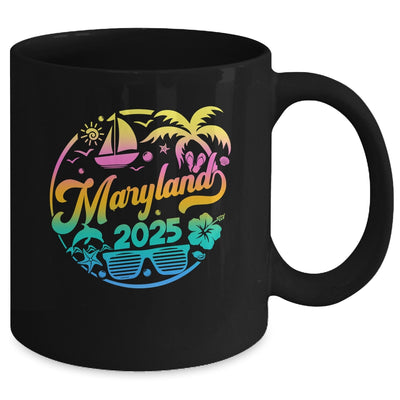 Maryland 2025 Family Vacation Beach Matching Group Mug | siriusteestore
