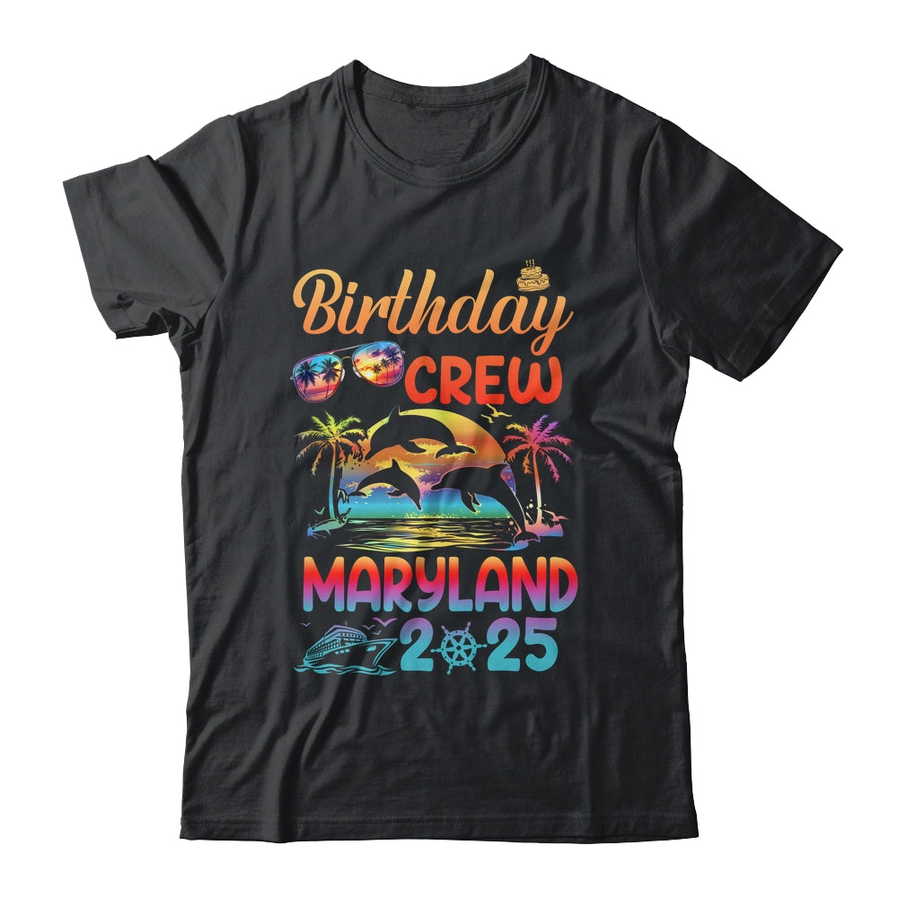 Maryland Birthday Trip Vacation 2025 Matching Group Shirt & Tank Top | siriusteestore