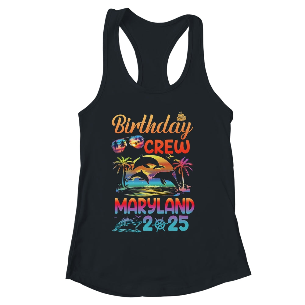Maryland Birthday Trip Vacation 2025 Matching Group Shirt & Tank Top | siriusteestore