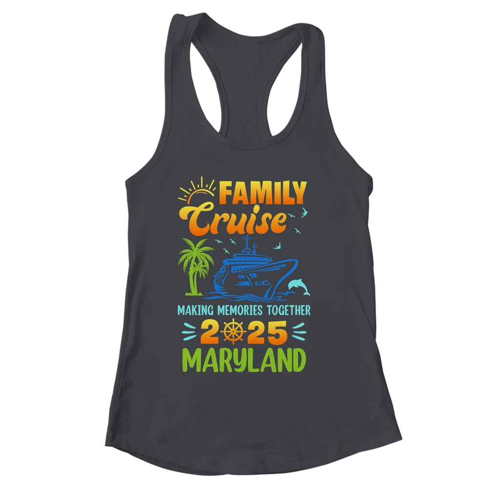Maryland Cruise 2025 Family Friends Group Vacation Matching Shirt & Tank Top | siriusteestore