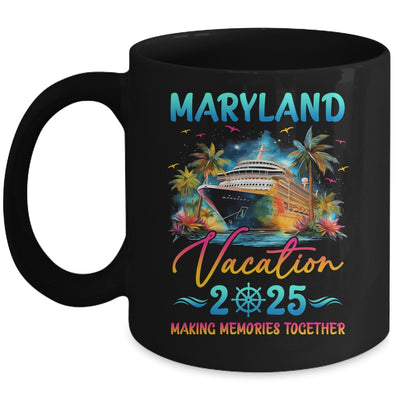Maryland Family Vacation 2025 Matching Group Summer Mug | siriusteestore