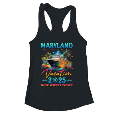 Maryland Family Vacation 2025 Matching Group Summer Shirt & Tank Top | siriusteestore