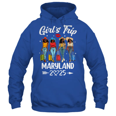 Maryland Girls Trip 2025 Birthday Squad Women Vacation Shirt & Tank Top | siriusteestore