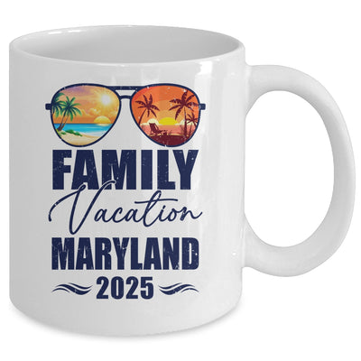 Maryland Matching Family Vacation 2025 Making Memories Mug | siriusteestore