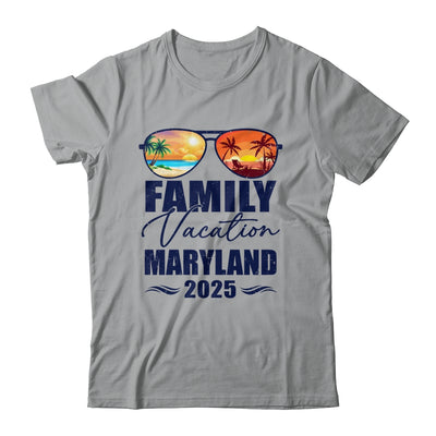 Maryland Matching Family Vacation 2025 Making Memories Shirt & Tank Top | siriusteestore