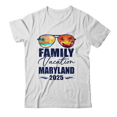 Maryland Matching Family Vacation 2025 Making Memories Shirt & Tank Top | siriusteestore