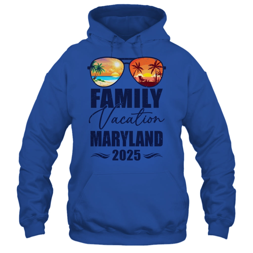 Maryland Matching Family Vacation 2025 Making Memories Shirt & Tank Top | siriusteestore
