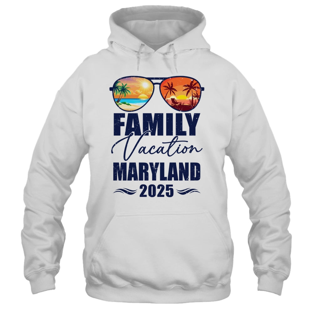 Maryland Matching Family Vacation 2025 Making Memories Shirt & Tank Top | siriusteestore